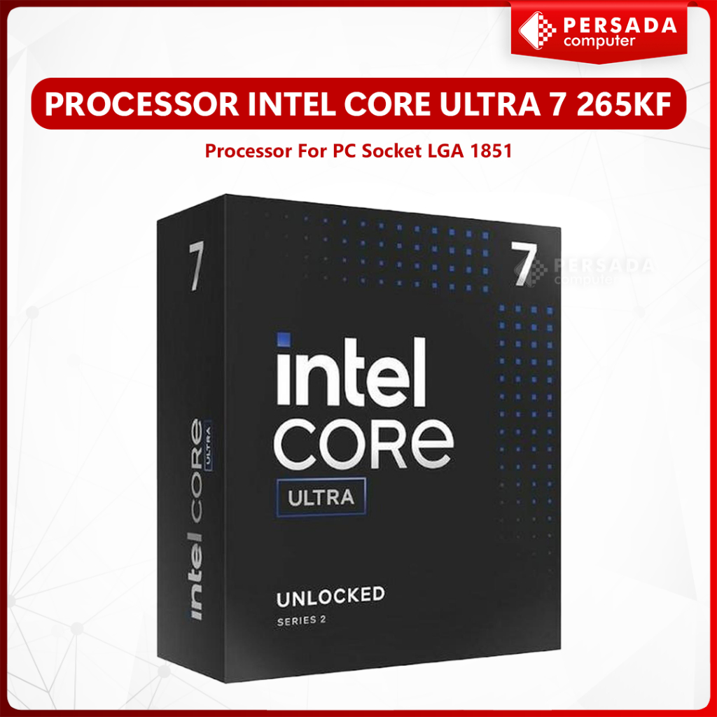 Processor Intel Core Ultra 7 265KF Processor For PC Socket LGA 1851