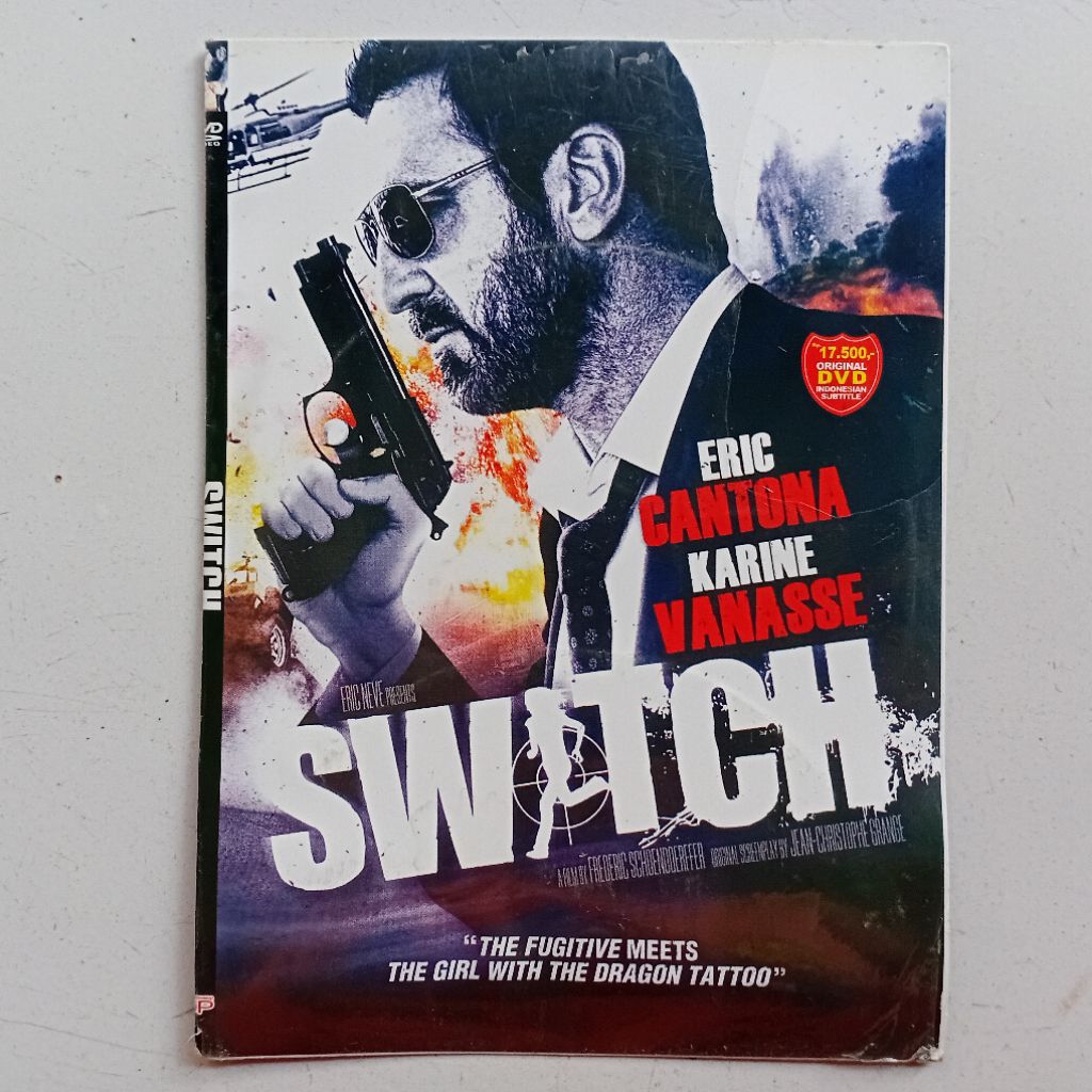 DVD Switch Eric Cantona (2011) Region 3 Sub Indonesia Original Prime Entertainment Segel Nos