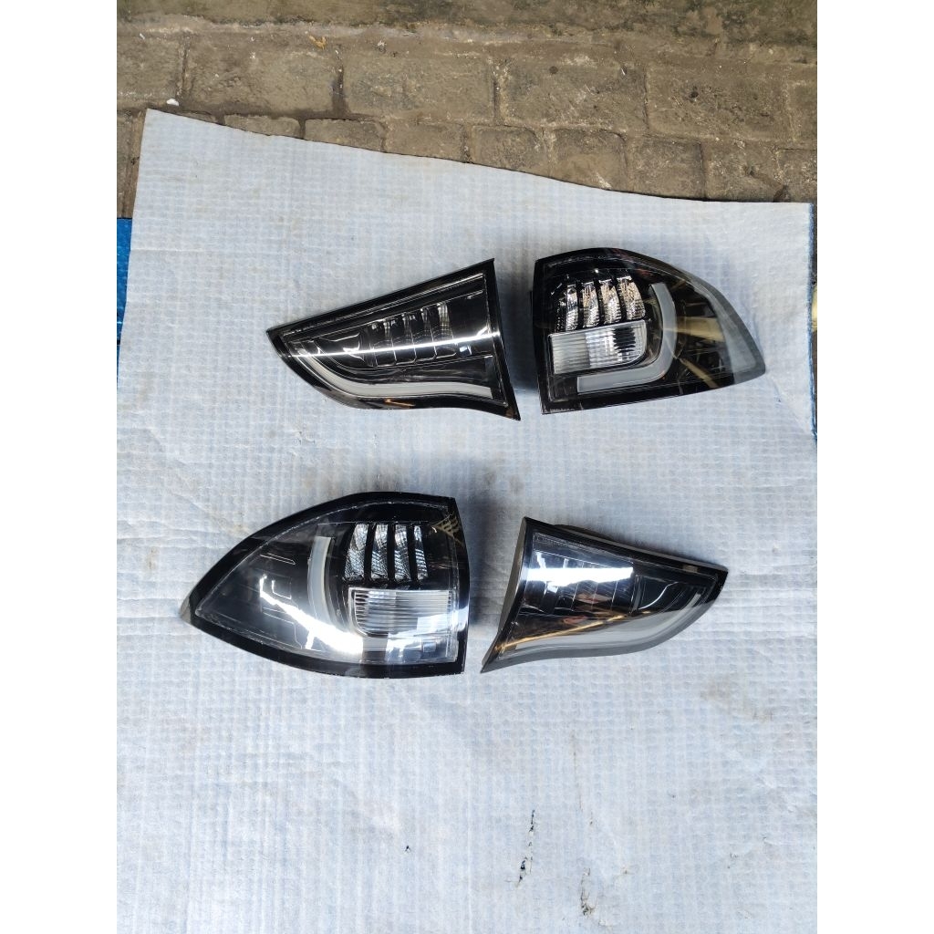 Stoplamp pajero sport Exceed dakar variasi.