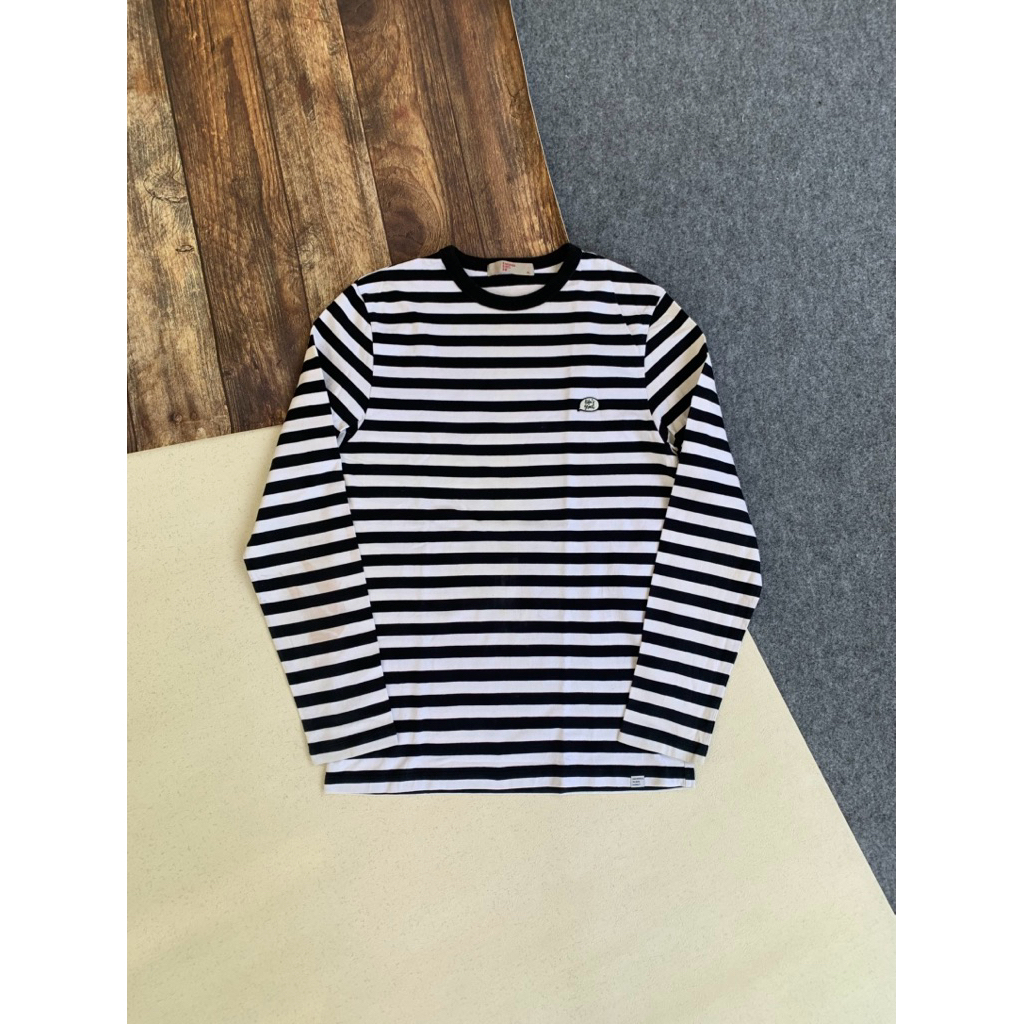 LONG SHIRT STRIPE 8SECONDS(xl)