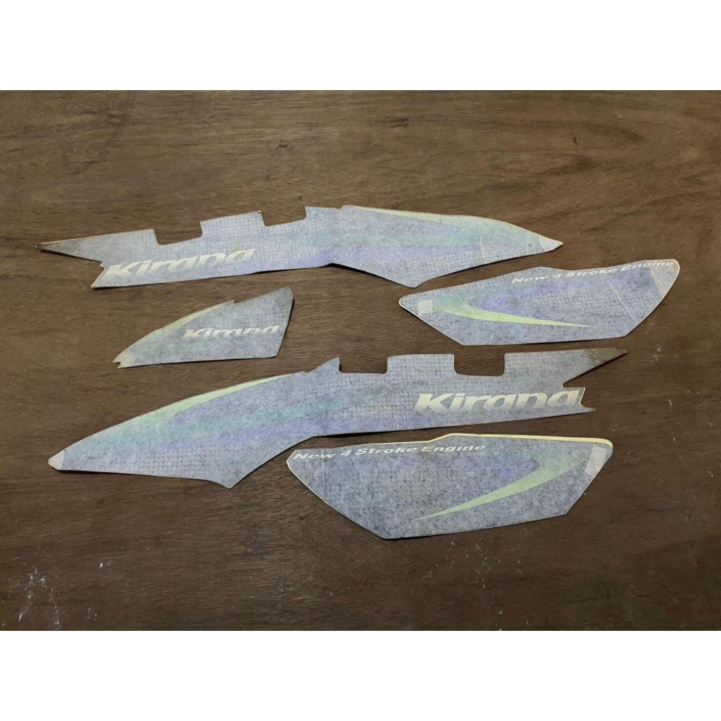 Striping stiker kirana laminasi detail original