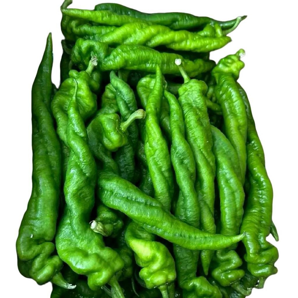 

Cabai hijau spiral cabai green jumbo fresh 1 kg