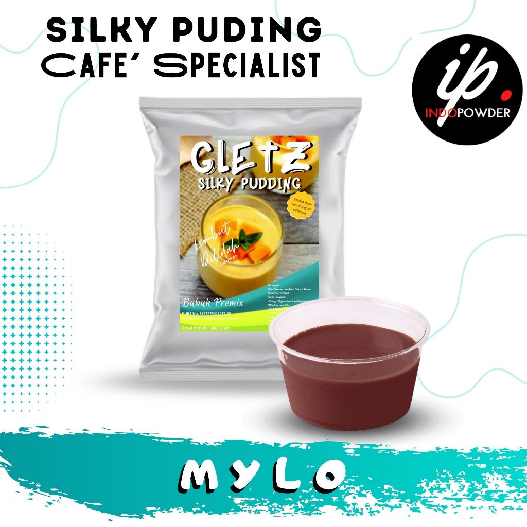 

Indopowder - Bubuk SILKY PUDDING / PUDING MYLO Untuk Cafe, Waralaba, Resto dan Usaha Kekinian