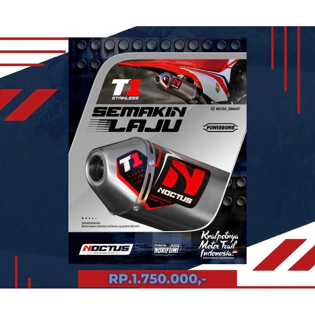 knalpot norifumi T1 noctus crf