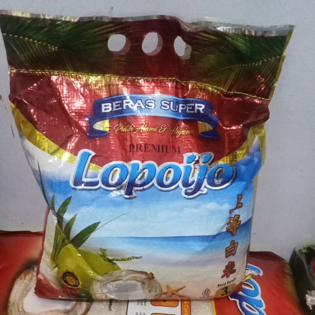 

Beras Lopoijo 5kg/Lopoijo 3kg/10kg