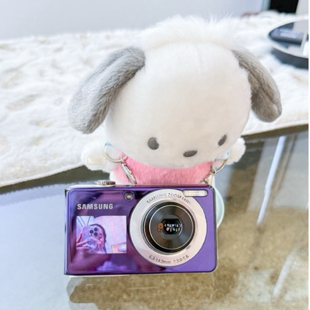 [ READY STOCK ] Samsung PL101 in Purple (Very Rare & Dual LCD) | Digital Camera Pink | Digicam Pink 