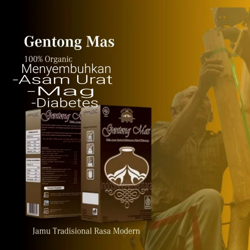 GENTONG MAS MINUMAN HERBAL GULA AREN | GENTONG MAS | GULA AREN