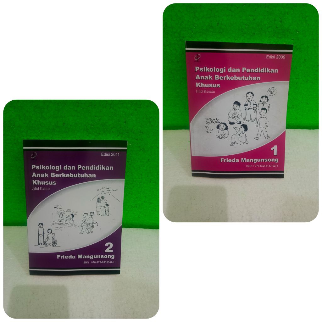 Paket Murah PSIKOLOGI DAN PENDIDIKAN ANAK BERKEBUTUHAN KHUSUS jilid 1 dan 2 by Frieda Mangunsong