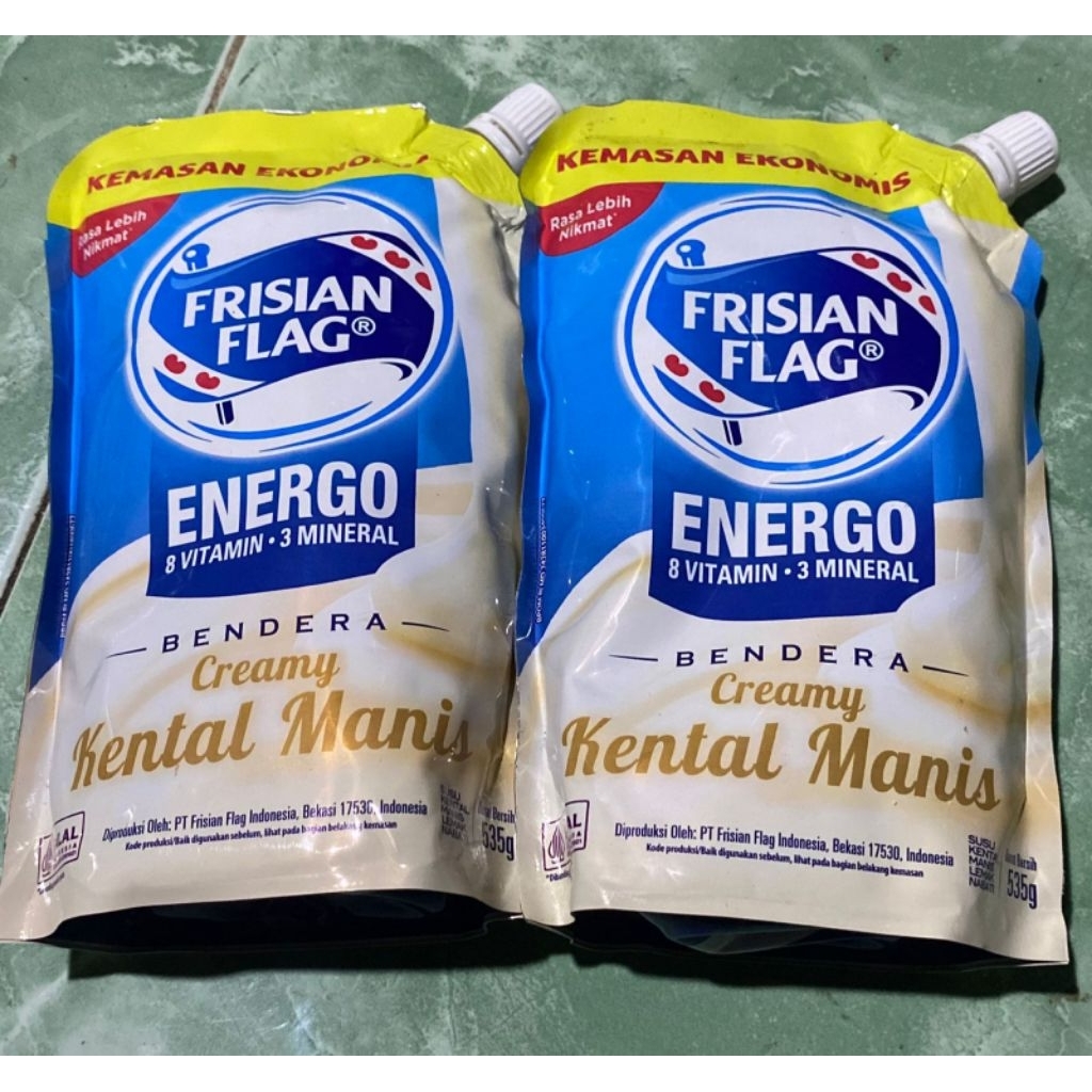 

Frisian Flag Pouch Susu Kental Manis 535 Gram 540 Gram