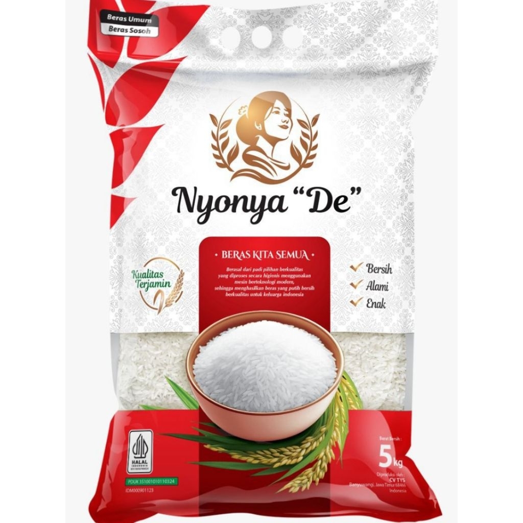 

Beras Nyonya "De" Merah 5kg