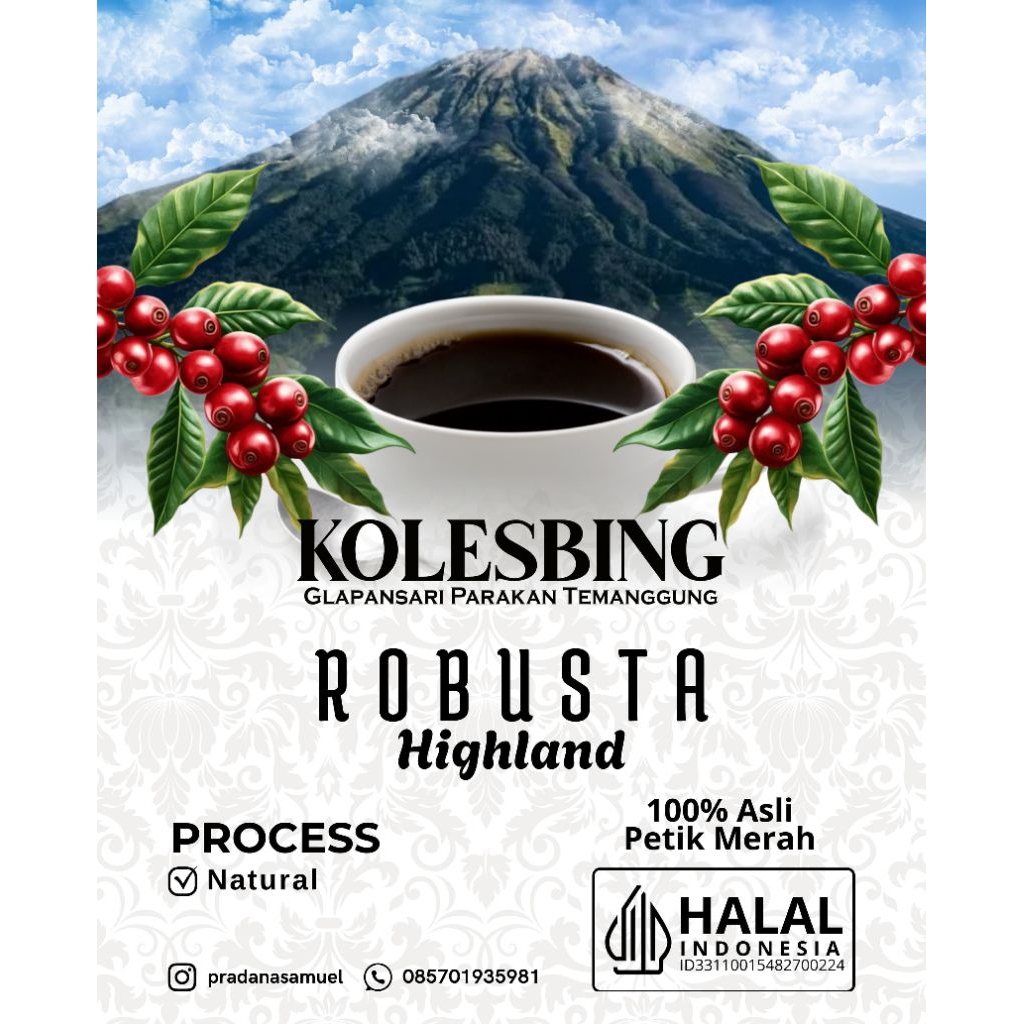 

Kopi Robusta Highland Temanggung
