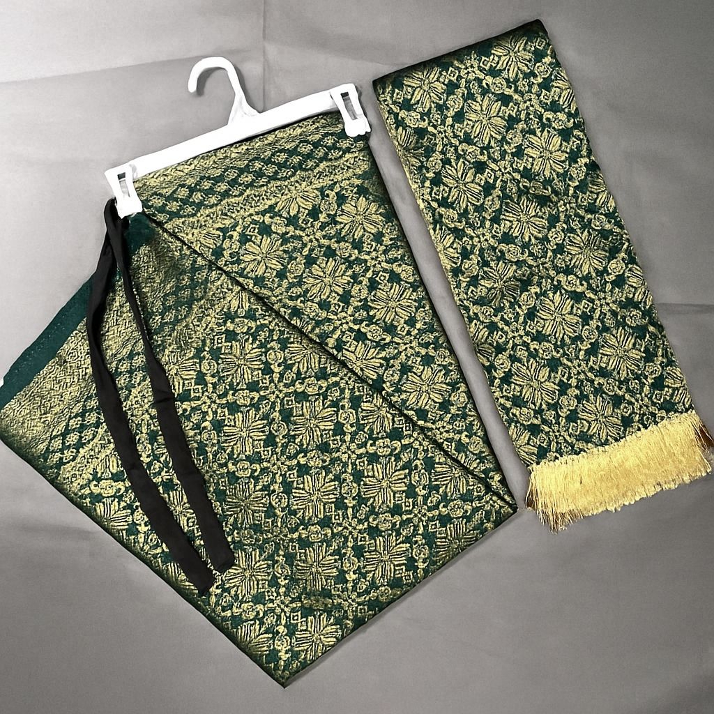 Rok Songket Lilit Selendang Palembang Premium/Rok Songket Selendang Kebaya/Rok Songket Selendang Pes