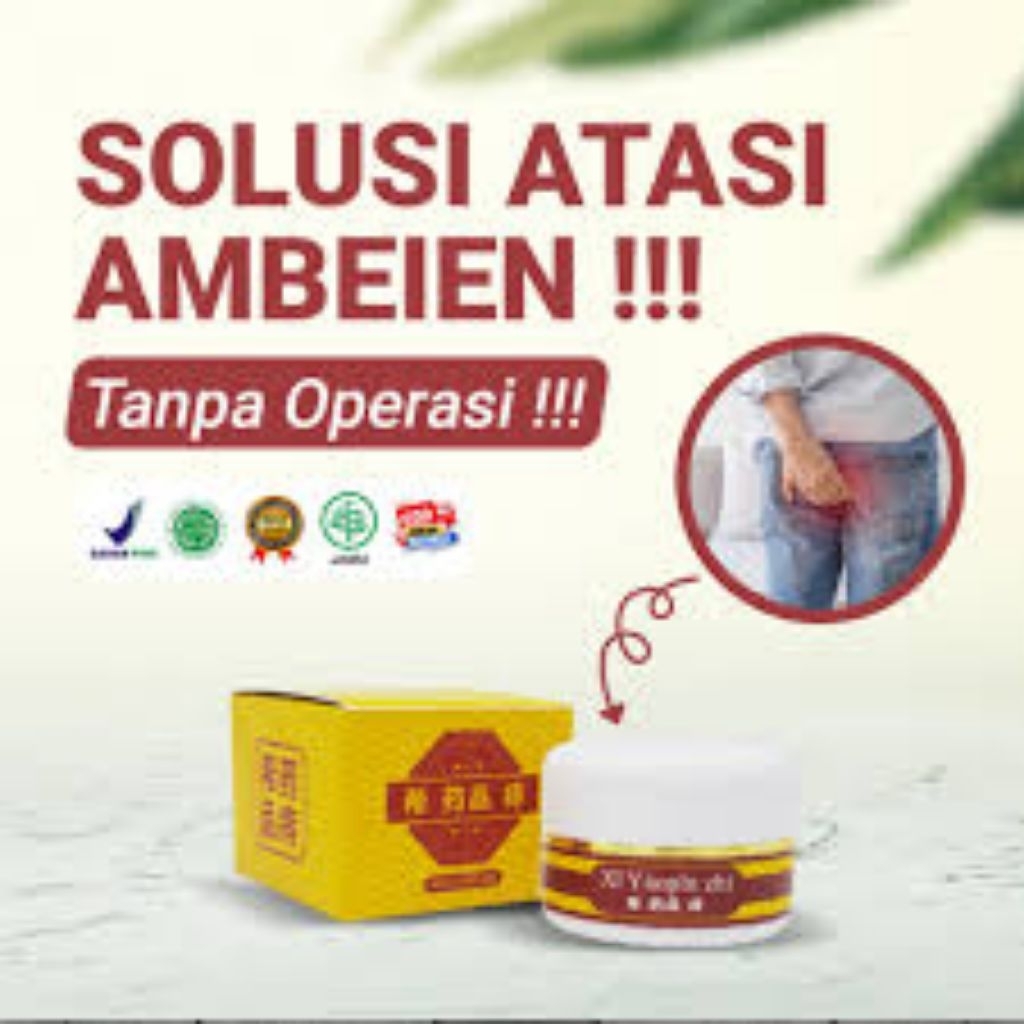 Krim XI YAOPIN ZHI Salep Wasir Ambeyen Ambeien Herbal BPOM