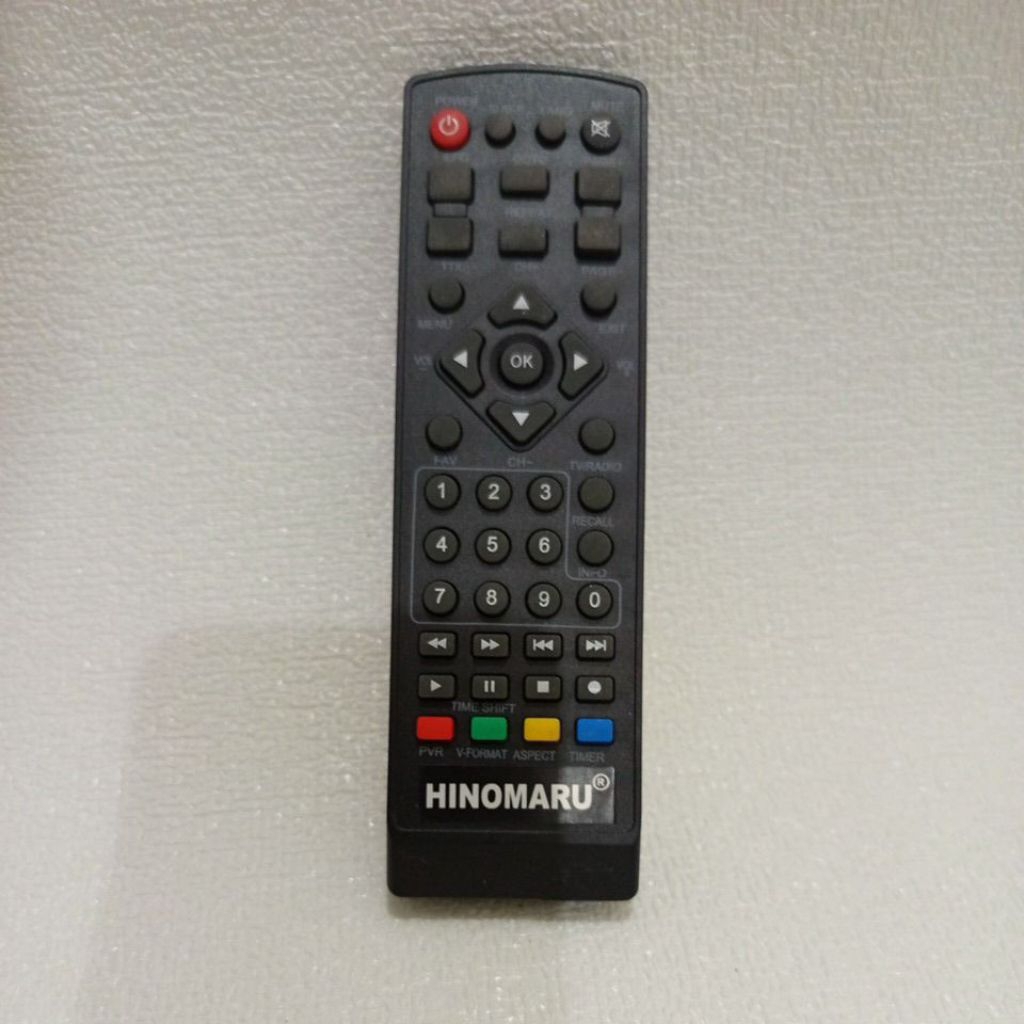 Remote STB HINOMARU DVBT2 Set top box langsung pakai