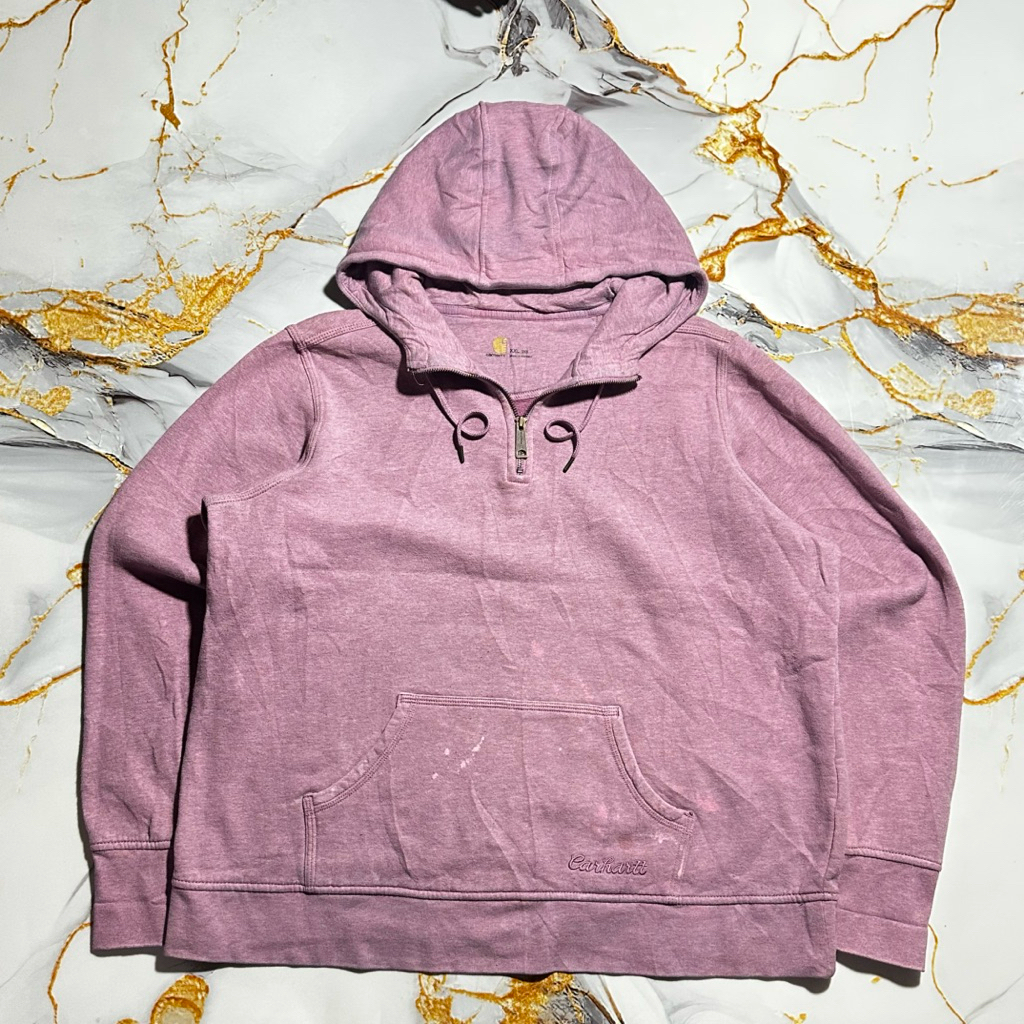 hoodie carharrt halp zipper