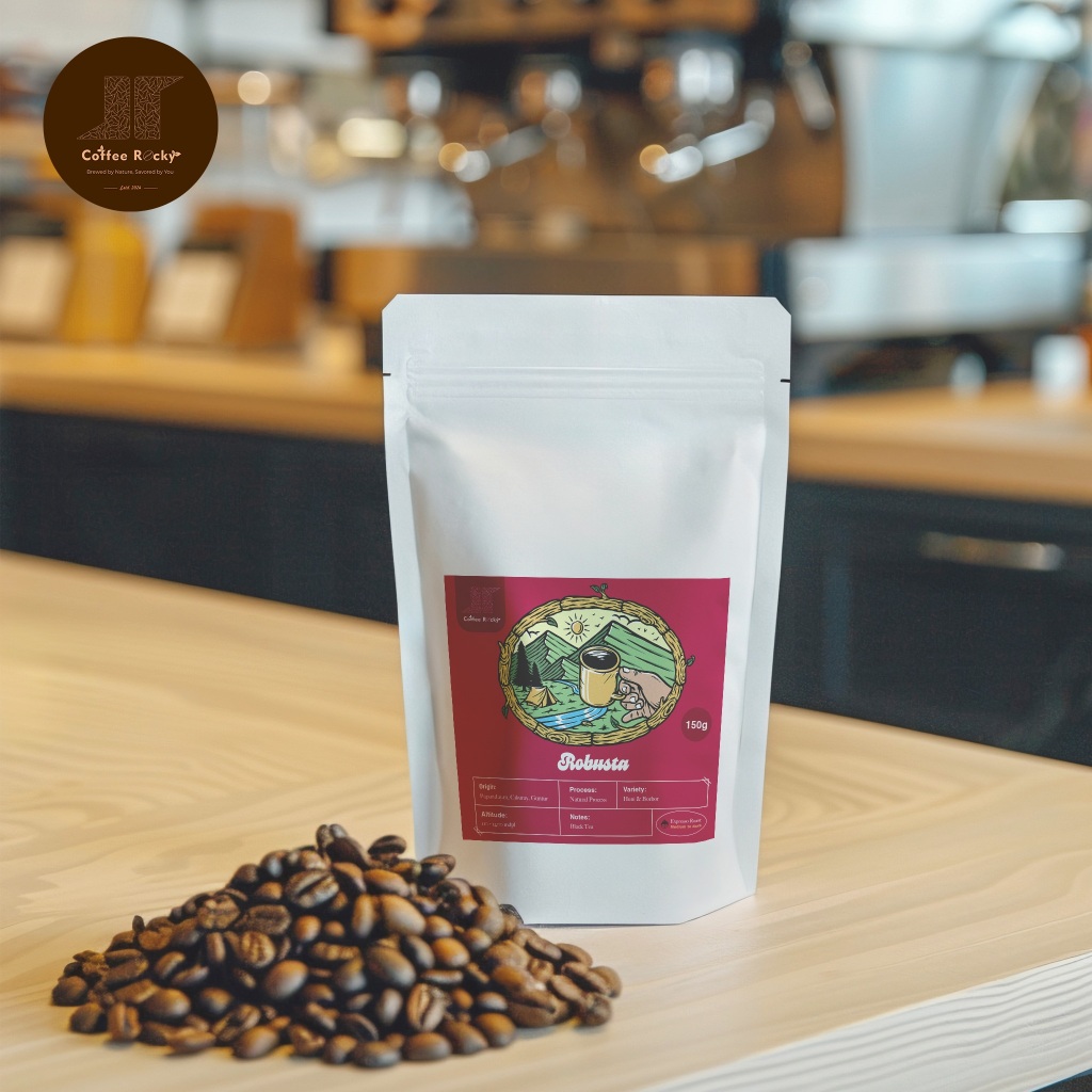 

Kopi Robusta 150g - Biji & Bubuk - Fresh Roasted Beans - Esspresso Coffee