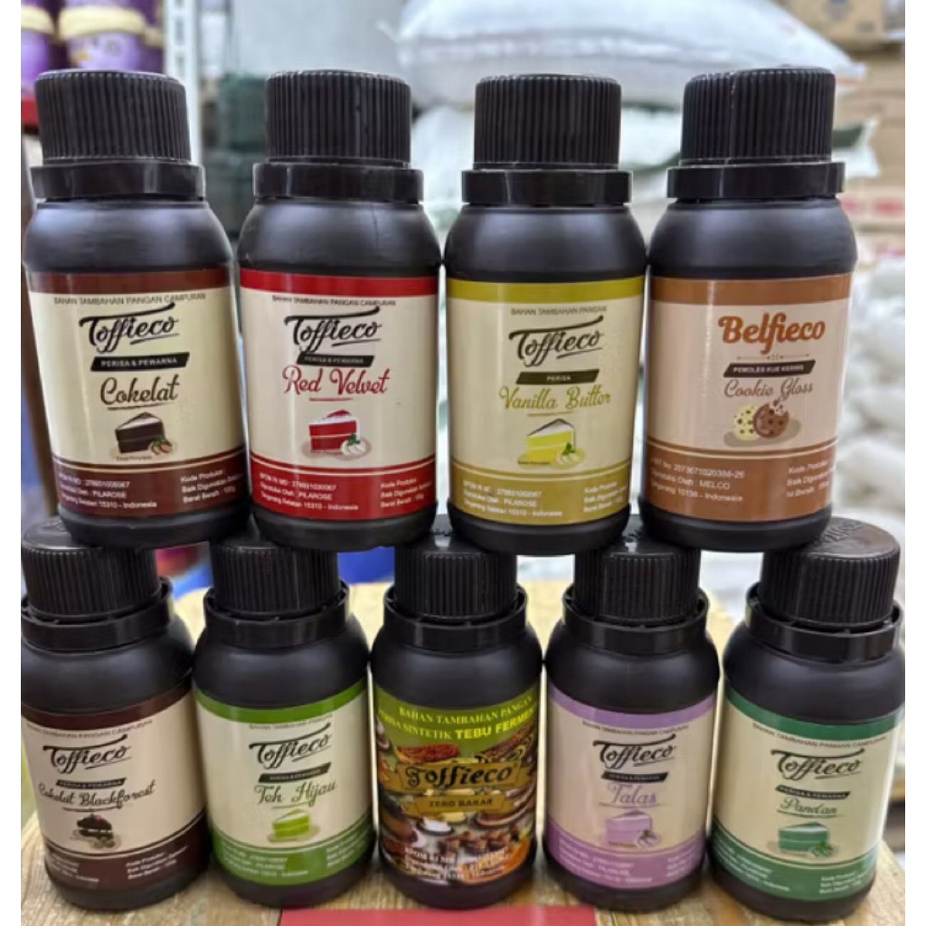 

Toffieco Pasta 100ml pewarna dan perisa