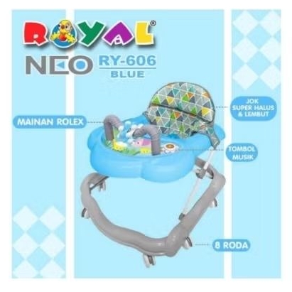 BABY WALKER ROYAL RY-606 | KERETA BAYI | BABY WALKER