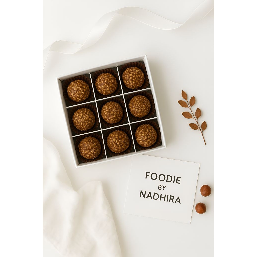 

FOODIE Coklat Wafer Premium - Hampers Anniversary - Box Kotak - Box Bulat - Surprise