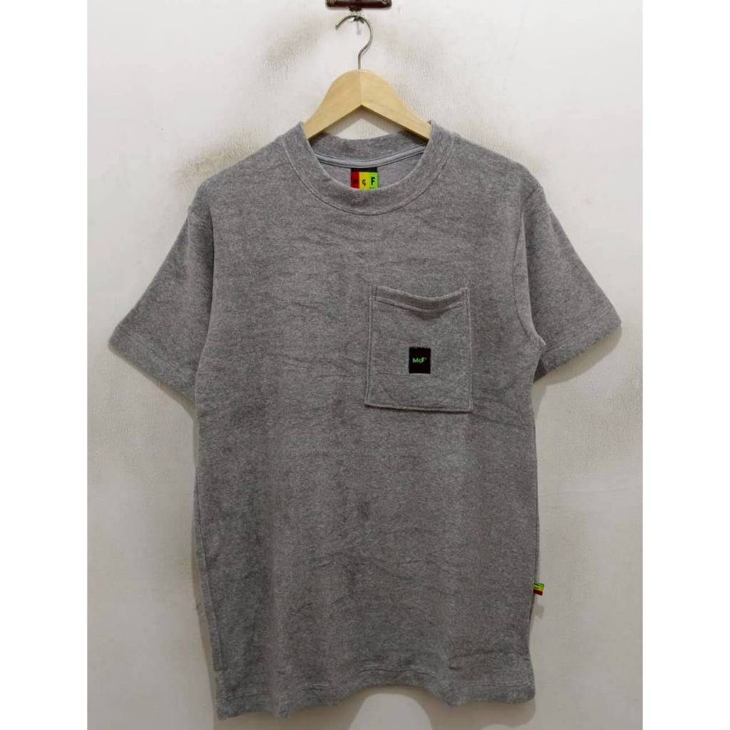 KAOS SAKU T-SHIRT POCKET OVERSIZE MCF SUPPLY DARK GREY