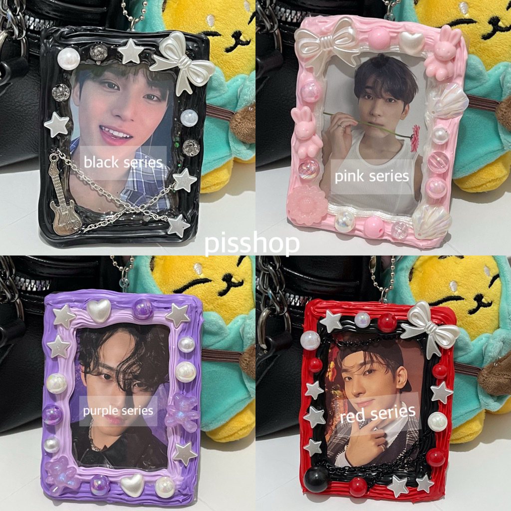 [ READY STOCK ] NEW ARRIVAL CAHOL CARD HOLDER KONSER PC TOPLOADER DECO CREAM ROCK STAR ROCKSTAR GITA