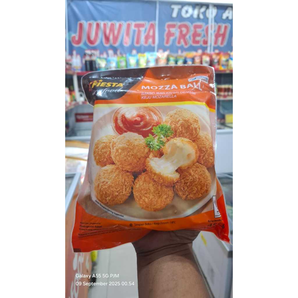 

Fiesta Seafood Mozza Ball | Crispy Mozzarella Ball 450gr