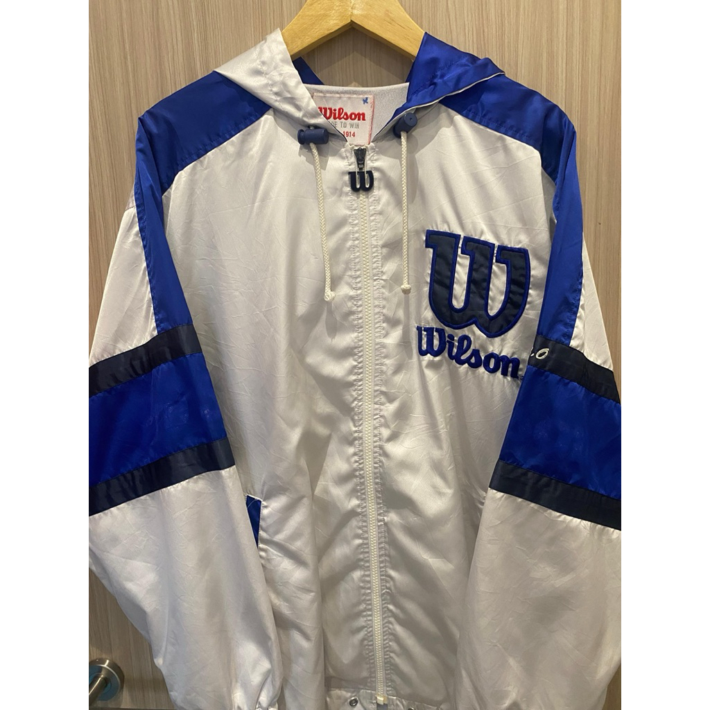 Jaket Olahraga Wilson Sports Jacket Preloved Original Murah