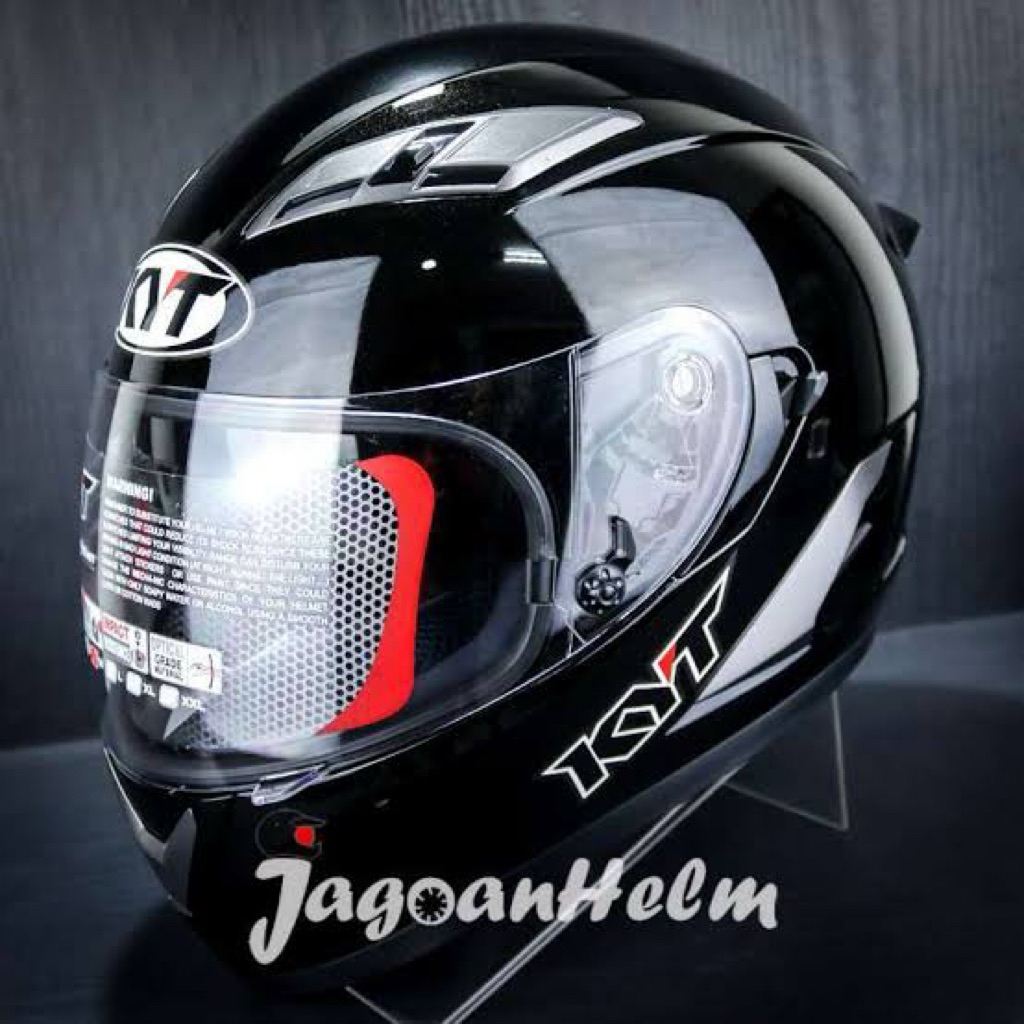 original|helm kyt falcon 2|warna black glossy