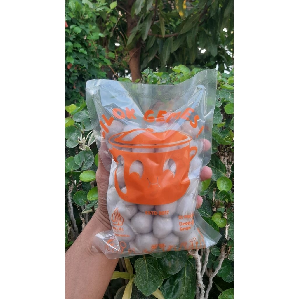 

cIlok gemes, cilok aci isi 70pcs, frozen food
