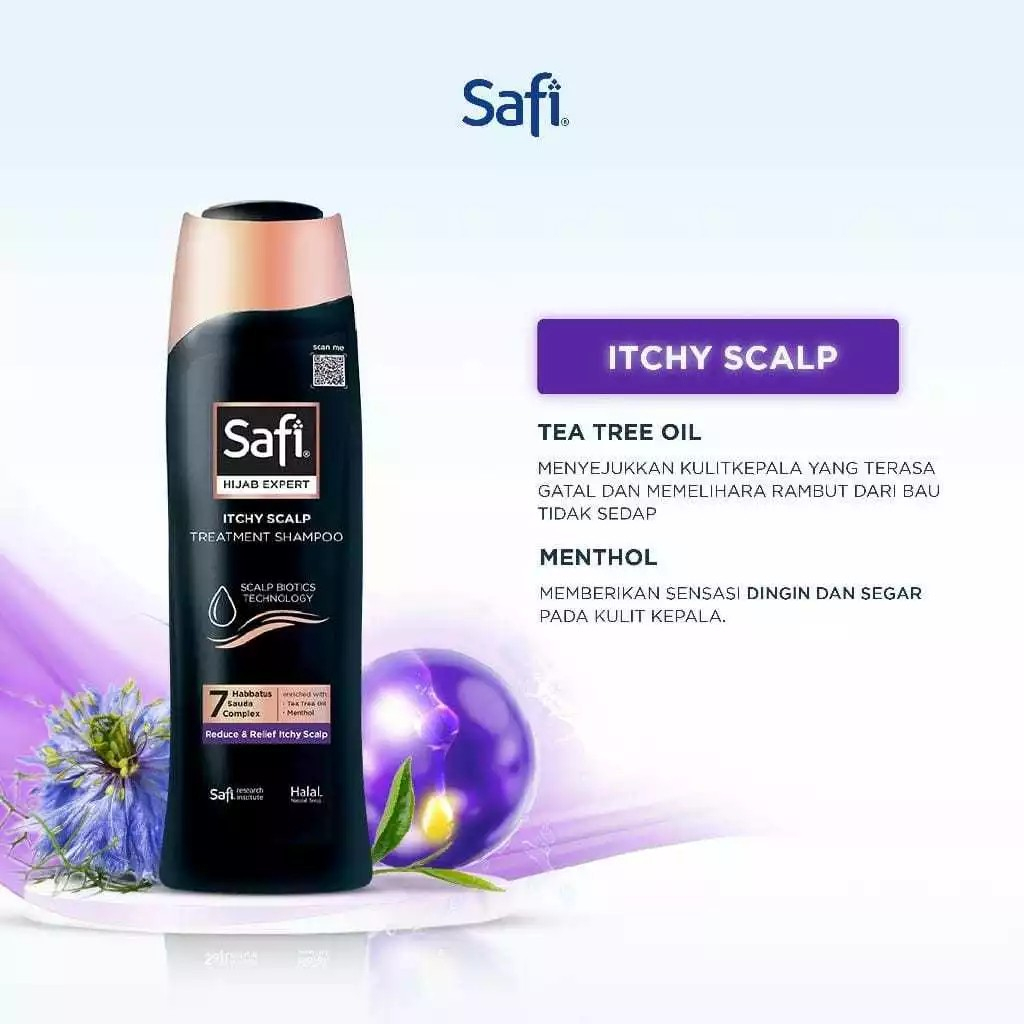 SAFI HIJAB EXPERT TREATMENT SHAMPOO ITCHY SCALP