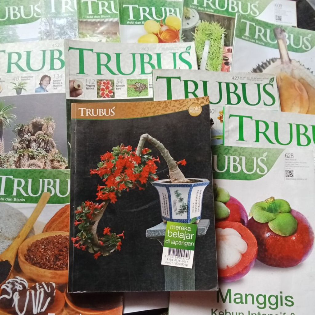 majalah tanaman pertanian trubus bisnis