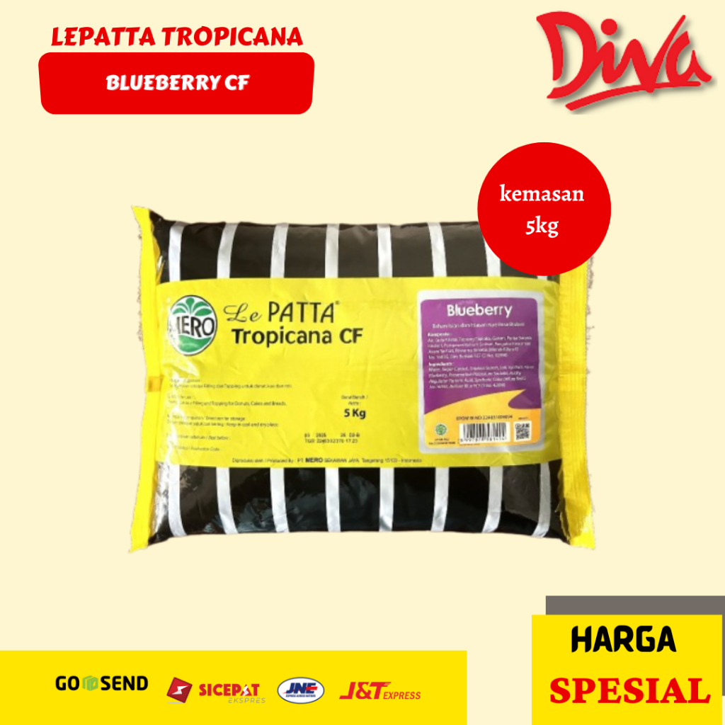 

Lepatta CF Blueberry | Lepatta Selai Blueberry Tropicana CF