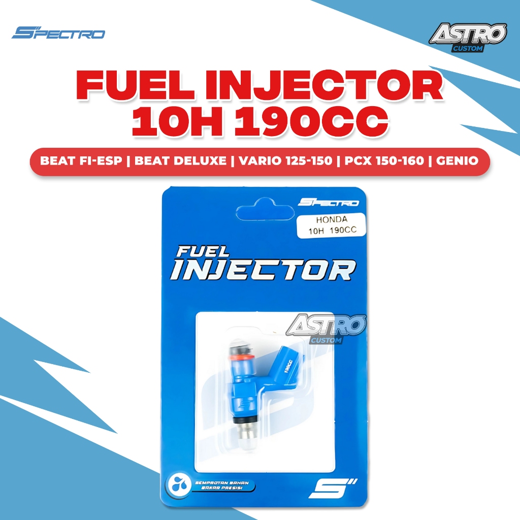 Spectro Injektor PCX 160 Vario 125 150 ADV Beat Fi ESP Scoopy Fi ESP Genio CB150R Honda 10H 190CC
