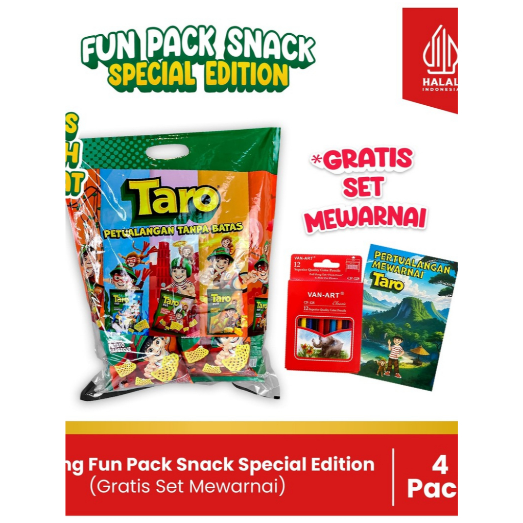 

Fun Pack Snack Spesial Edition-Paket Hampers Anak-(Gratis Set Mewarnai Lengkap)
