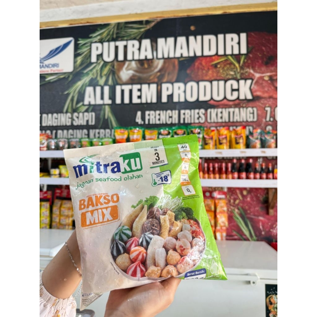

BAKSO MIX MITRAKU 500gr