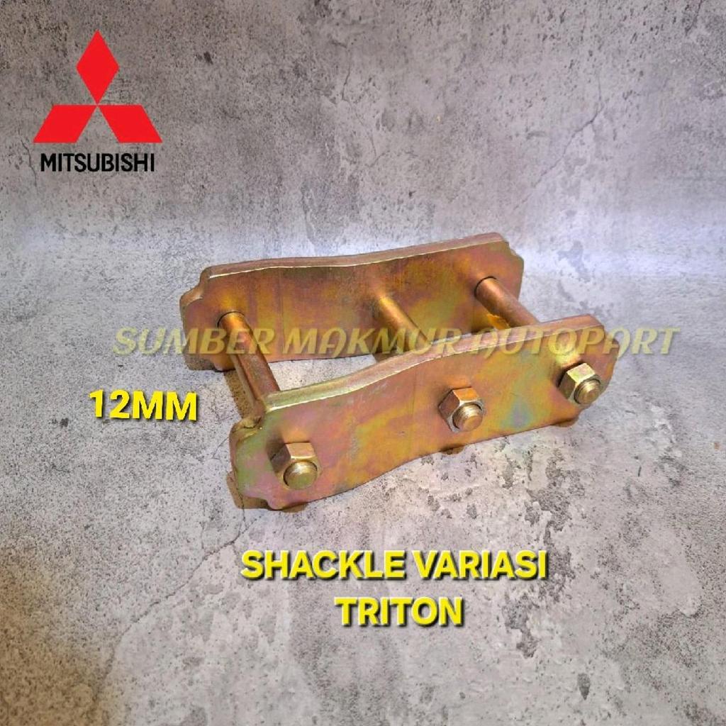 SHACKLE SET ANTING PER PENINGGI PER MODIF MITSUBISHI TRITON