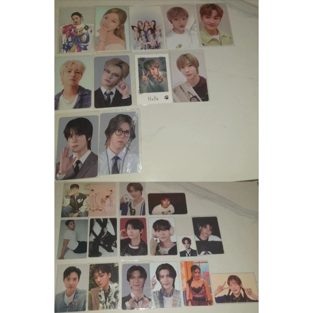 (Clearance sale) photocard official NCT WISH,WAYV,RIIZE,TREASURE,KEP1ER