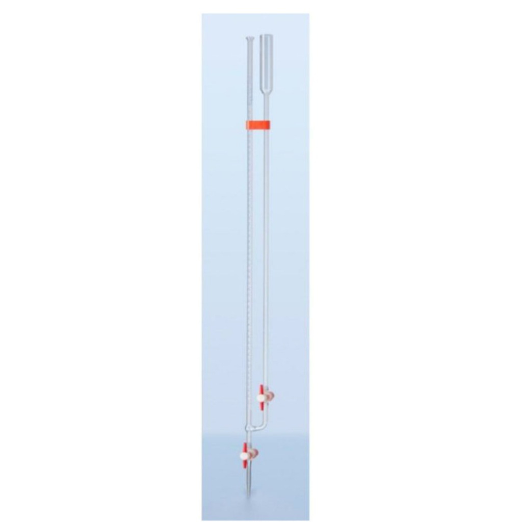 DURAN | BURET MIKRO 5 mL/Class AS/Clear Glass/ Teflon Stopcoak Certificate # 24321 2208