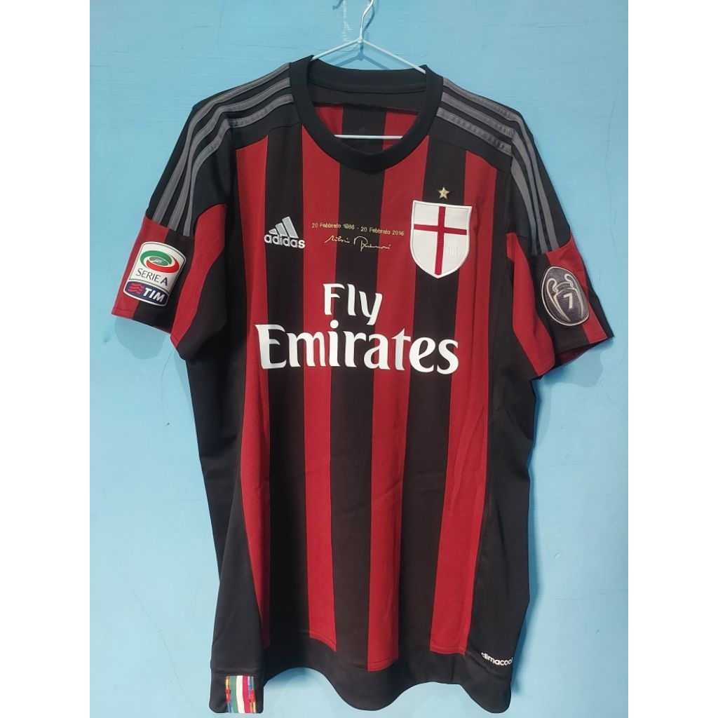Jersey Original Adidas AC Milan home 2015