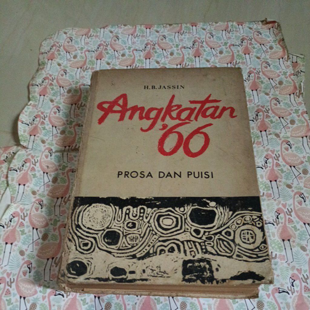 Buku Lawas HB JASSIN - Angkatan '66 PROSA DAN PUISI
