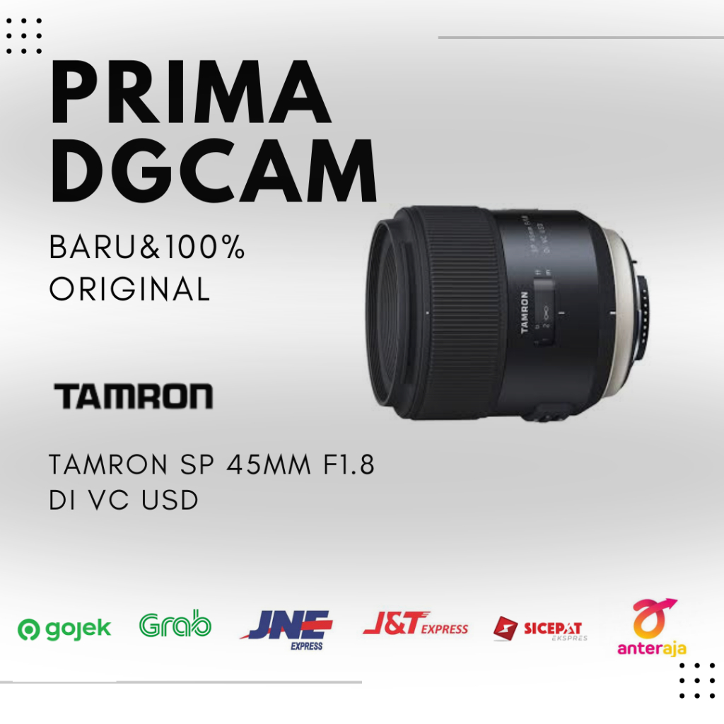 Tamron SP 45mm f1.8 Di VC USD For Canon & Nikon