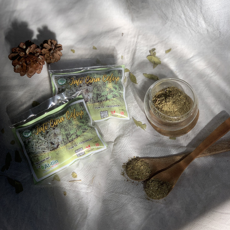 

DAUN JATI CINA [BPOM✅]/JATI CINA CELUP / TEH DIET / DAUN SENA / Herbal At-tiin