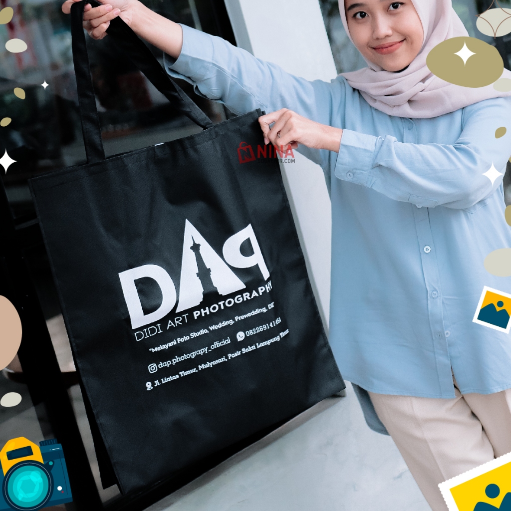 

Tas Travel Bag Belanja Totebag 40x50x10 Cathleeya Bag / (EXTRA LARGE) Bahan Ramah Lingkungan Dan Tahan Air Tas Reusable Besar Tebel