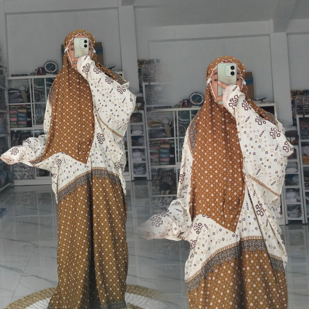 MUKENAH RAYON RENDA BY AL ADAWIYAH COLLECTION