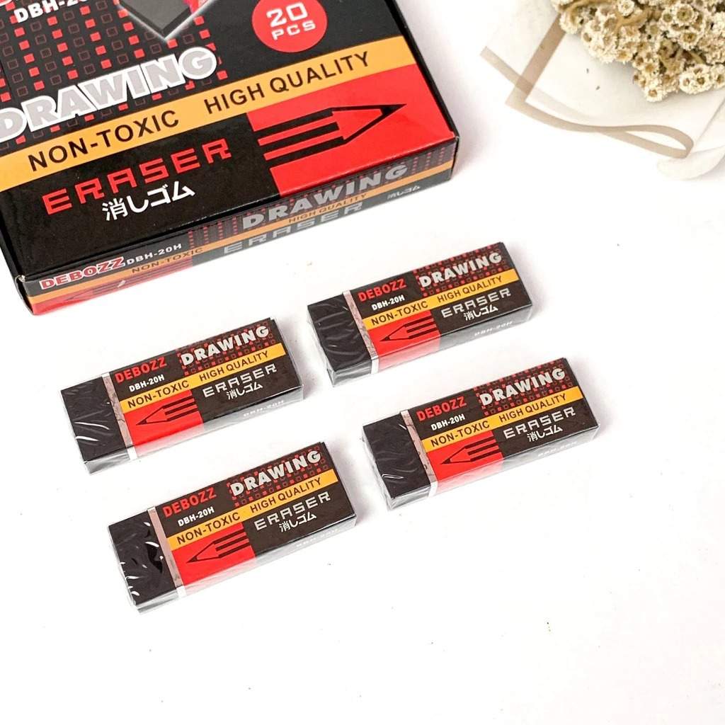 

DEBOZZ - PENGHAPUS BESAR / SETIP / KARET KOREKSI / ERASER DBH-20H BLACK