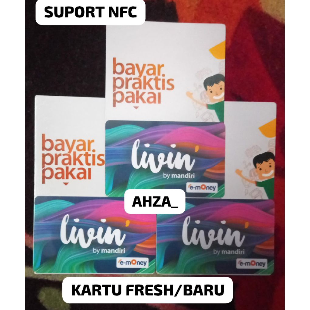Kartu E-Money Livin Mandiri | Kartu E-Toll Mandiri | Kartu E-Toll Termurah | Kartu E-Toll Terbaru