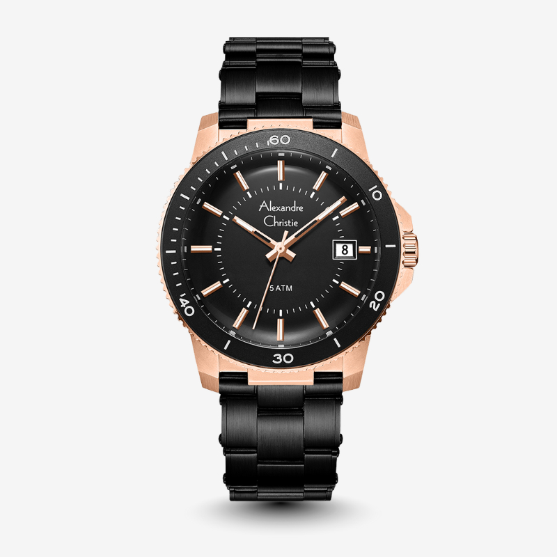 Jam Tangan Alexandre Christie Pria AC 6141 AC6141 Original Garansi Resmi Alexander Christie 6141