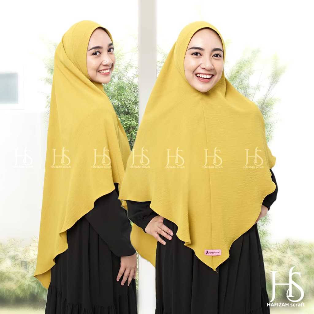 Hijab Instan Soft Pet Antem Jumbo XL bergo Crinkle Premium Jilbab Cringkel Airflow Soft Ped Antem