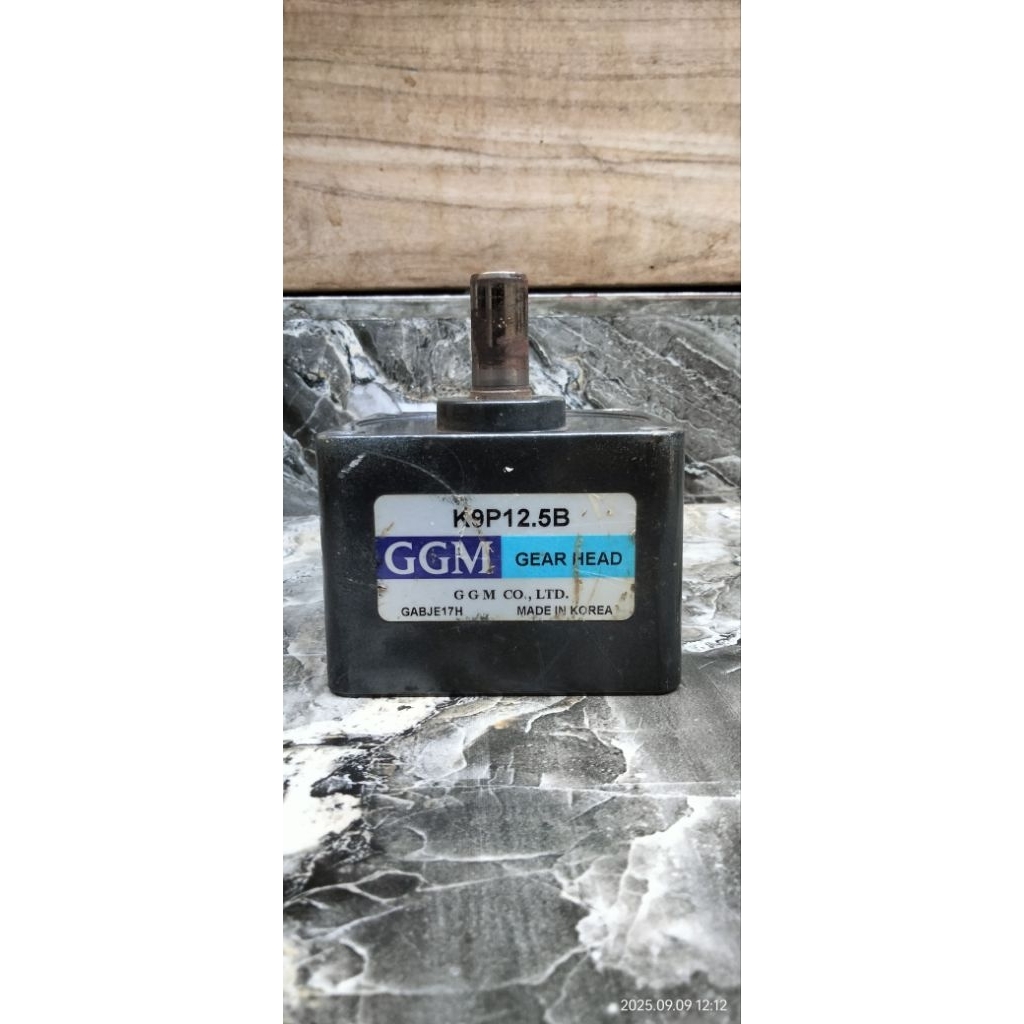 Gearbox Merk GGM K9P 12,5 Ratio 1 : 12.5