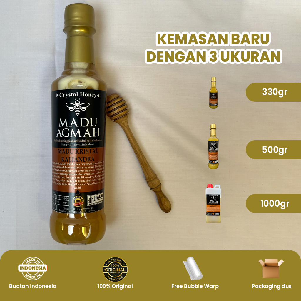 

Agmah Honey Madu Masalah Nyeri Haid Murni Nektar Kaliandra Raw Asli 100% Tanpa Campuran